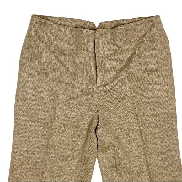 Banana Republic Harrison Made in Morocco Wool Blend Trouser Pants Sz 10 - Picture 2 of 10